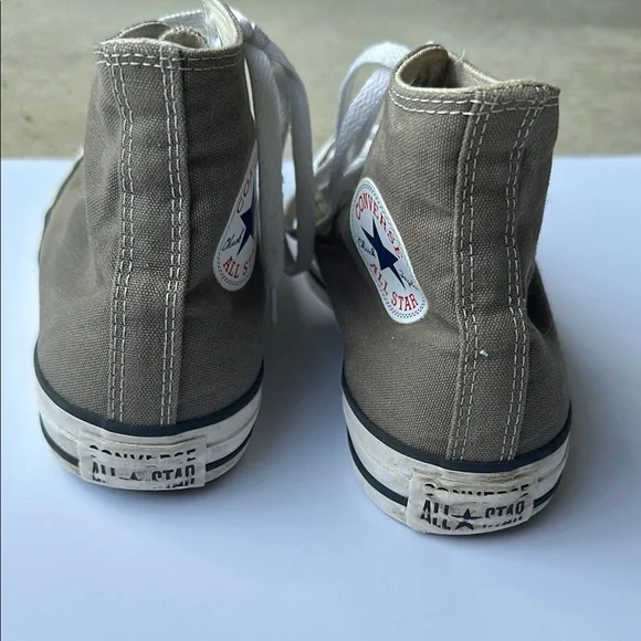 Converse Brown High-Top Sneakers Women’s size 9 - Picture 5 of 6